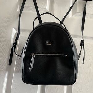GUESS Sleek Black Backpack